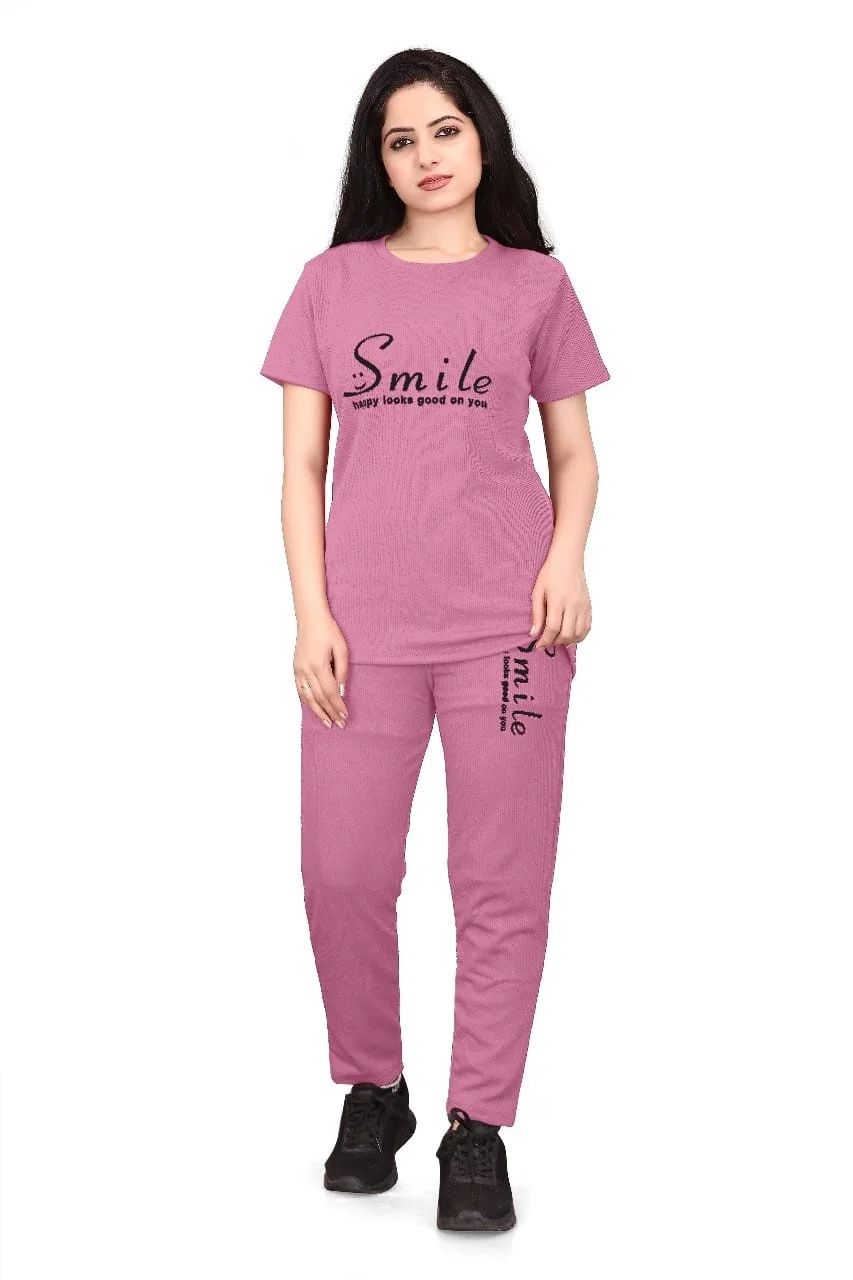 Printed Top & Pant Night wear Set